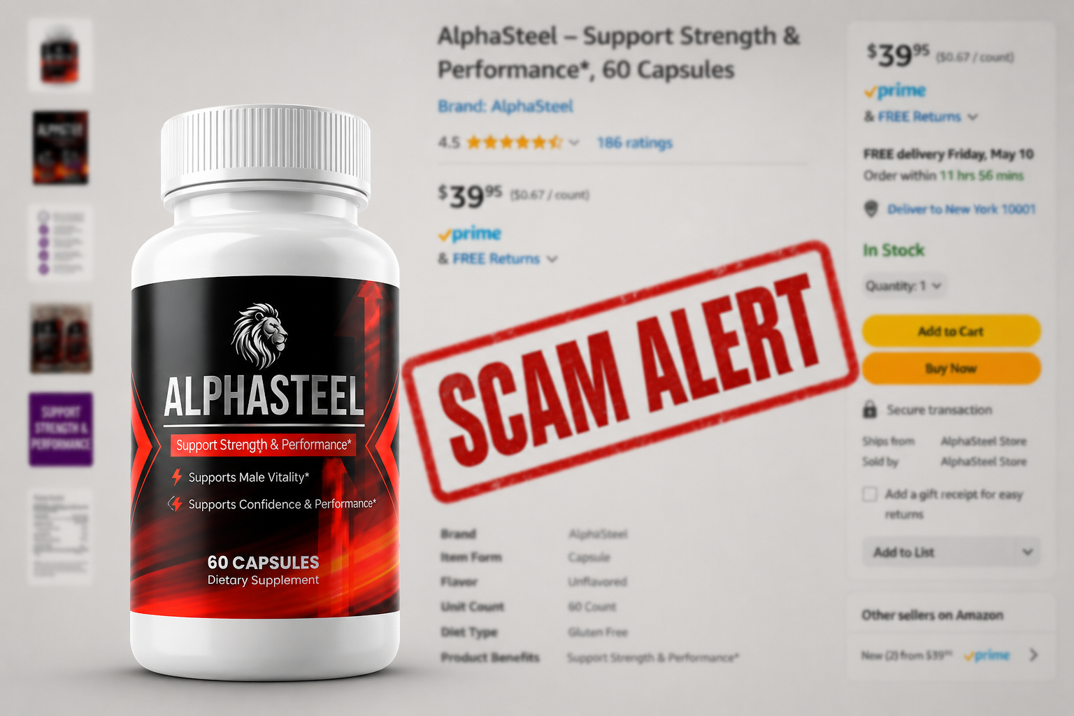 AlphaSteel scam alert