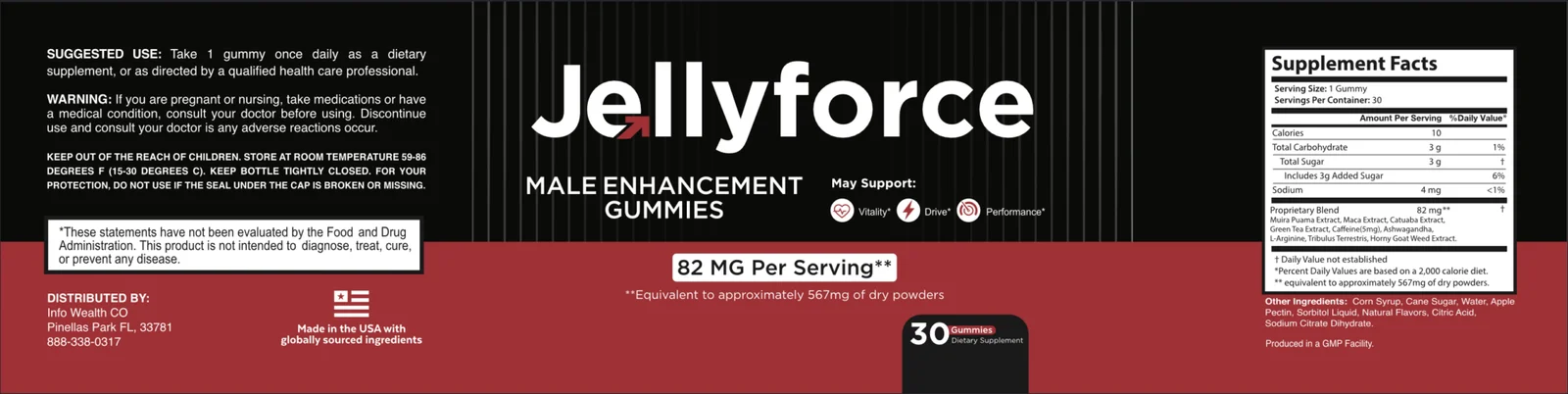 Jelly Force ingredients